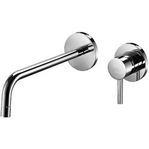 Light LIGHT kit muurmengkraan wast. Inbouw uitloop 248mm rozet chroom