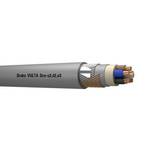 Installatiekabel VG-YMvKAS VULTA Dca 0,6/1kV gy 5x25/16mm² DR (blauw - bruin - grijs - 2x zwart) VVE=500
