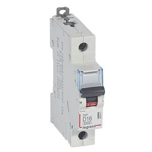 Installatieautomaat DX³ 6000A/10kA 1-polig D-karakteristiek 16A