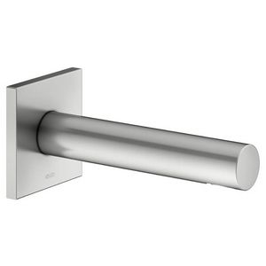 Baduitloop DN15 vierkant rozet uitloop 180mm roestvrij