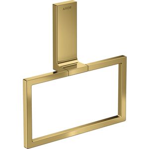 AXOR Universal Rectangular handdoekring Polished Gold Optic