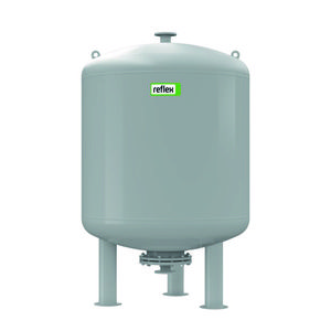 Buffervat / voorschakelvat 1500ltr. grijs V1500/10 max.10bar max.110°C