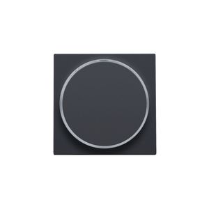 Afwerkingsset doorschijnende ring z. symbool 6A antracite