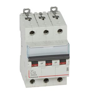 Installatieautomaat DX³ 6000A/10kA 3-polig C-karakteristiek 10A