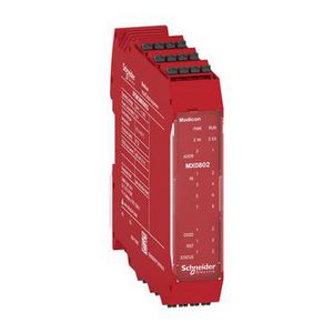 8 inputs 2 output pairs expansion module with spring term