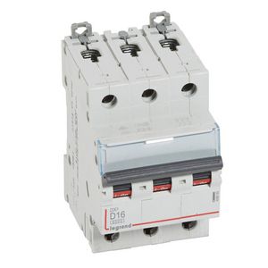 Installatieautomaat DX³ 6000A/10kA 3-polig D-karakteristiek 16A