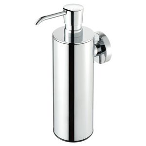Zeepdispenser 250ml. met wandhouder chroom NEMOX Geesa