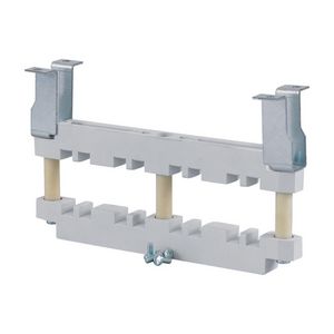 Hoofdrailssteunen compleet voor 2x 40x10mm