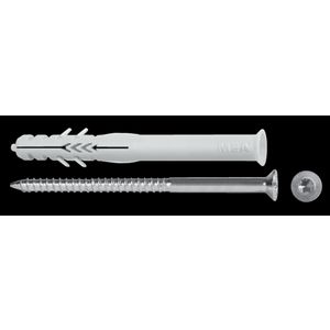 Kozijnplug nylon schroef hbr 10-200 torx VVE=25