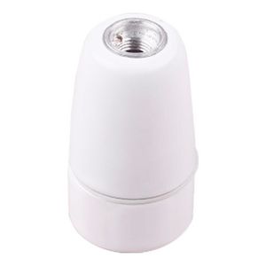 Lamphouder porselein E14 wit