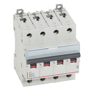 Installatieautomaat DX³ 6000A/10kA 4-polig B-karakteristiek 40