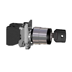 Sleutelschakelaar 2 standen Ø22mm ATEX Zwart Harmony XB4