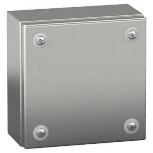 IndustriEle doos 150x150x80mm IP66 IK10 RVS