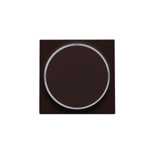 Afwerkingsset doorschijnende ring z. symbool 6A d.brown c.