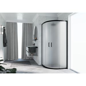 Cab. Zeph 2.0 R 100 Verst. 98,5-101,5cm Satin Glas Zwart