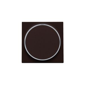 Afwerkingsset doorschijnende ring z. symbool 6A d.brown c.