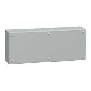 IndustriEle doos Volle deur 200x500x120mm IP66 IK10 Metaal -