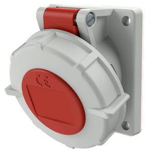 Inbouwwandcontactdoos 16A 3-polig  9H 400V IP67 TwinCONTACT
