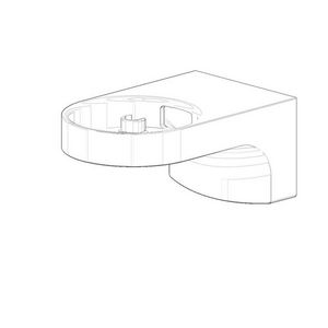 Houder voor wandhouder verlichting 60x50x94mm chr