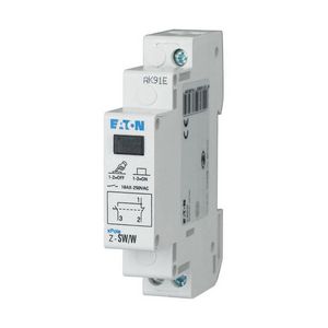 Signaalschakelaar Z-SW/W 250VAC 16A Contacten 1M 1TE VVE=2