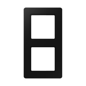 Afdekraam mat grafiet zwart slagvast 2-voudig A-flow