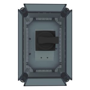 Kast Ci HxB=375x250mm voorbereid voor 1x PN2-250 3-pole