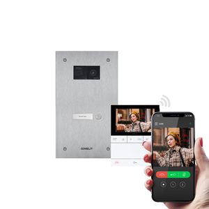 Enkelvoudige SteelSwitch LOGOS HF WiFi kit Simplebus