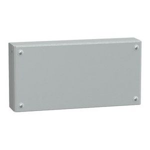 IndustriEle doos Volle deur 200x400x80mm IP66 IK10 Metaal -
