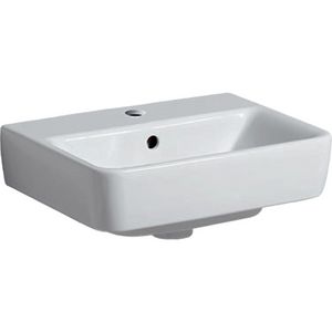 Renova Plan fontein 45x34cm + kraangat + overloop wit