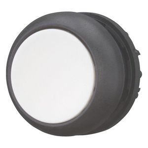Drukknop vlak wit terugverend M22S-D-W VVE=10