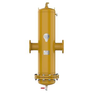 Vuilafscheider lucht dem HF. DN050 Flens P 10bar max.110°C.
