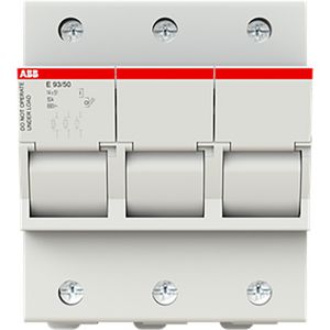 Zekeringhouder voor 14x 51mm zekeringen 3 P max 50A