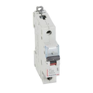 Installatieautomaat DX³ 6000A/10kA 1-polig C-karakteristiek 20A