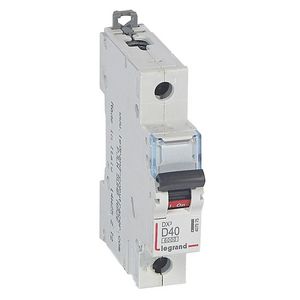 Installatieautomaat DX³ 6000A/10kA 1-polig D-karakteristiek 40A