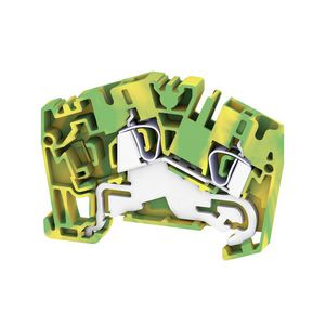 Aardklem PE groen/geel 4mm² 800V 1770380000 VVE=100