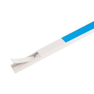 Doos a 2m. Systeem25 leidingkoker 25x13mm wit 2m