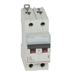 Installatieautomaat DX³ 6000A/10kA 2-polig B-karakteristiek 06