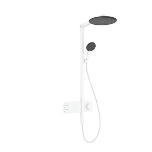 Showerpipe 300 2 straalsoorten ShowerSelect comfort Raindance Alive S mat wit