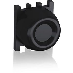 Drukknop 30mm met rubber kap