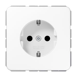 Wandcontactdoos a.wit slagv m.R/A & ki.beveil. CD500