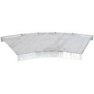 Deksel bochtstuk 30gr. B300 RVS316