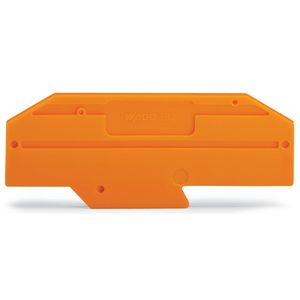 Afsluitplaat 2mm grijs 282-334 VVE=25