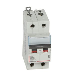 Installatieautomaat DX³ 6000A/10kA 2-polig C-karakteristiek 16A