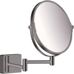 AddStoris scheerspiegel brushed black chrome