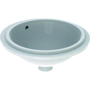 VariForm onderbouwwastafel rond 39cm met overloop wit