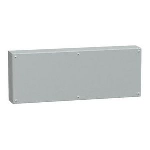 IndustriEle doos Volle deur 300x800x120mm IP66 IK10 Metaal -