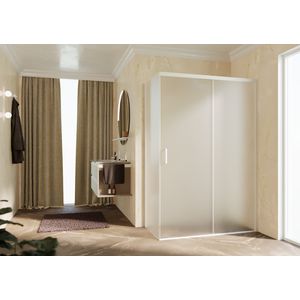 Deur Zeph 2.0 Ph 114 Link VeR114-117 Cm Satin Glas Wit Mat