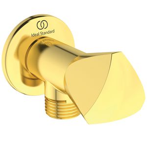 Hoekventiel 48x104x51mm brushed gold Idealspray