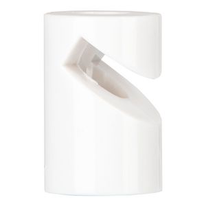 Verlichtingsarmatuur Ceiling/Wall Cord Grip Tube Plastic wit