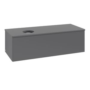 Wastafelonderkast Antao 1200x360x500mm Antr. Matt Lacquer L33010GK